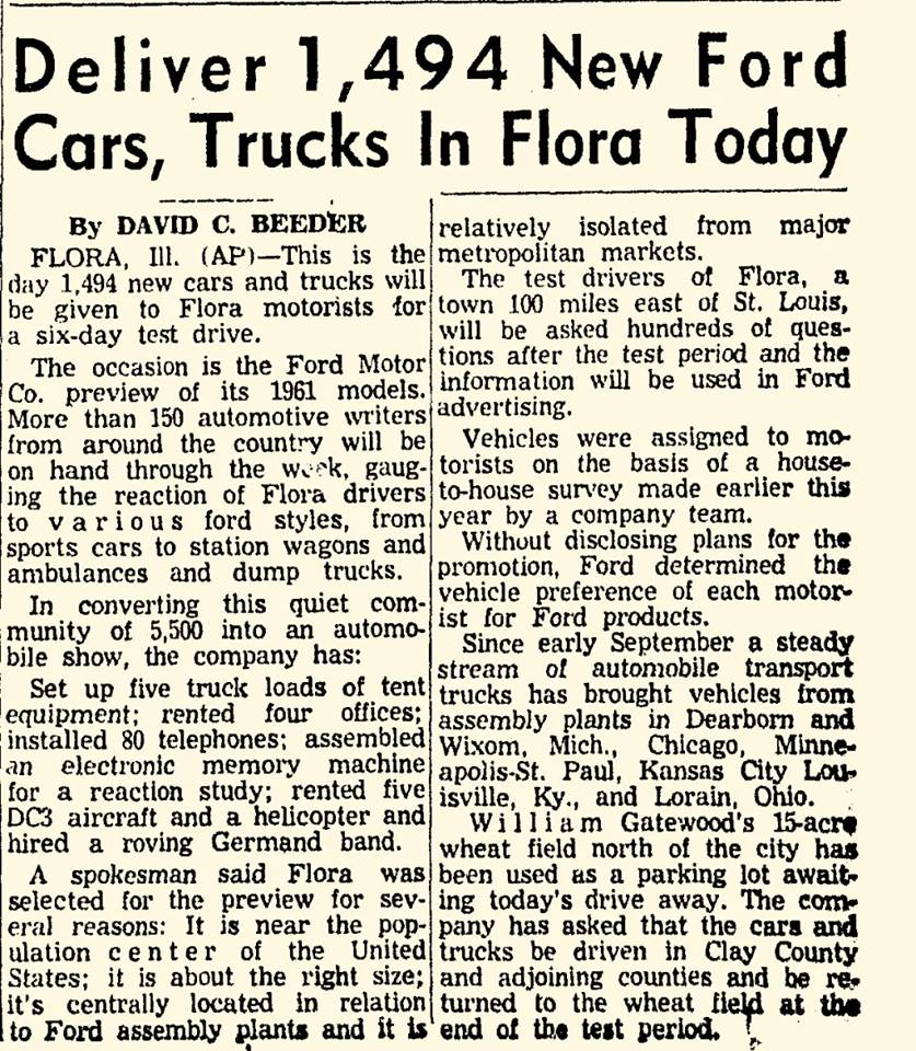 Ford Town article